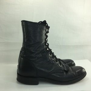 Women Ariat Kiltie Boots 6.5 B Black